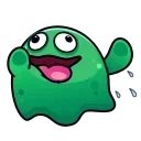 Стикер 10 из набора «slime @emojique»