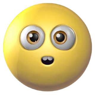 Стикер 1 из набора «Emojis @Sticker_Awwww»