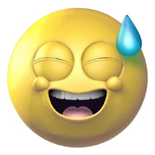 Стикер 13 из набора «Emojis @Sticker_Awwww»