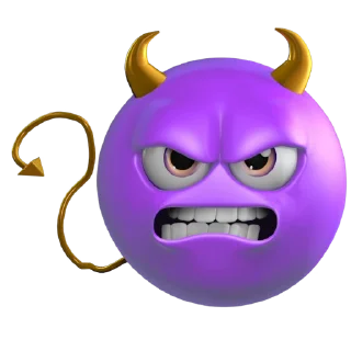 Стикер 15 из набора «Emojis @Sticker_Awwww»