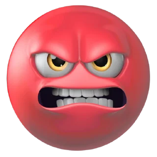 Стикер 17 из набора «Emojis @Sticker_Awwww»