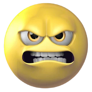 Стикер 18 из набора «Emojis @Sticker_Awwww»