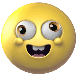 Стикер 3 из набора «Emojis @Sticker_Awwww»