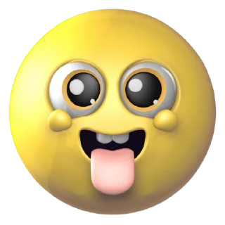 Стикер 5 из набора «Emojis @Sticker_Awwww»