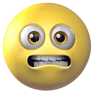 Стикер 6 из набора «Emojis @Sticker_Awwww»