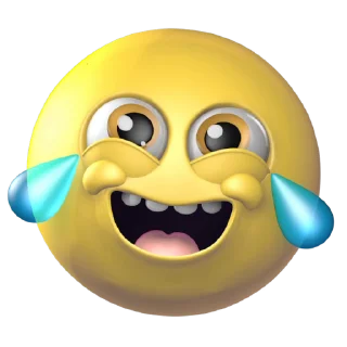 Стикер 9 из набора «Emojis @Sticker_Awwww»