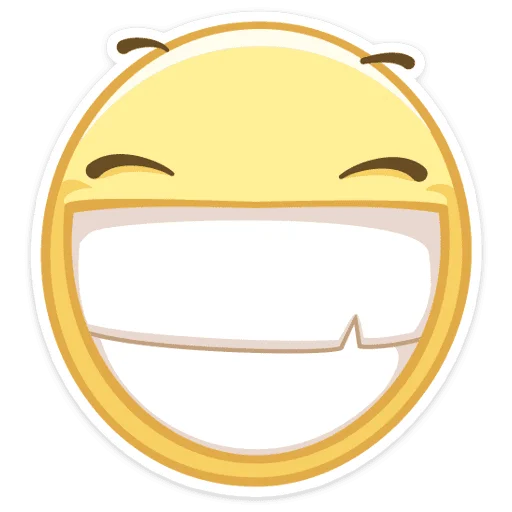 Стикер 2 из набора «Smilies (@TgSticker)»