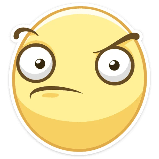 Стикер 13 из набора «Smilies (@TgSticker)»