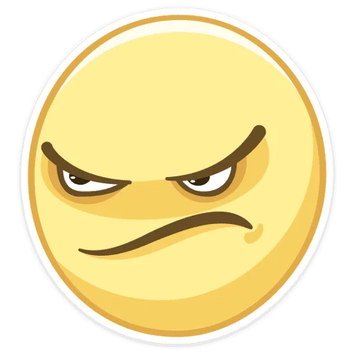 Стикер 14 из набора «Smilies (@TgSticker)»