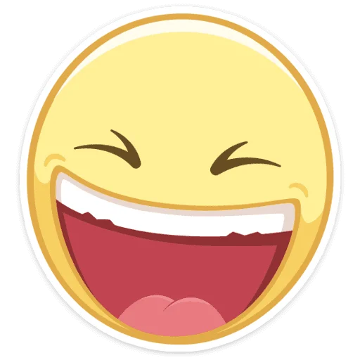 Стикер 3 из набора «Smilies (@TgSticker)»