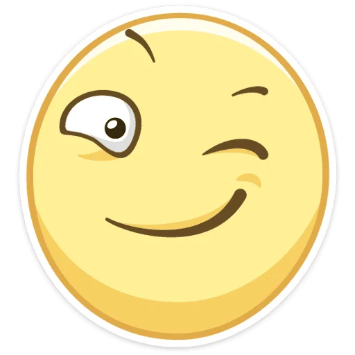 Стикер 4 из набора «Smilies (@TgSticker)»