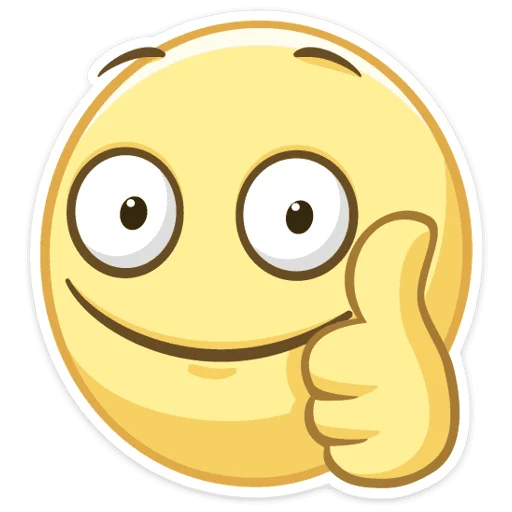 Стикер 5 из набора «Smilies (@TgSticker)»