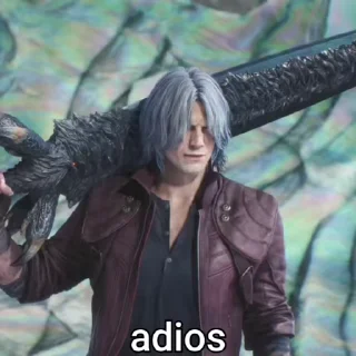 Стикер 19 из набора «DMC5»