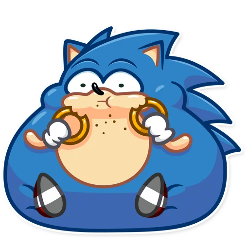 Стикер 11 из набора «Sonic»