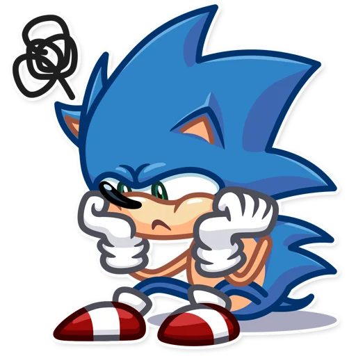 Стикер 14 из набора «Sonic»