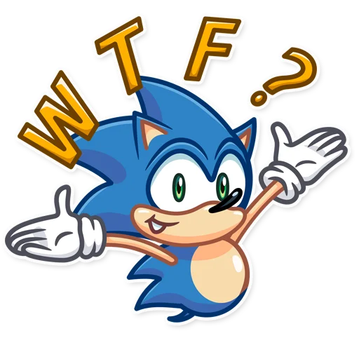 Стикер 17 из набора «Sonic»