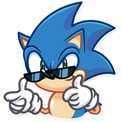 Стикер 20 из набора «Sonic»