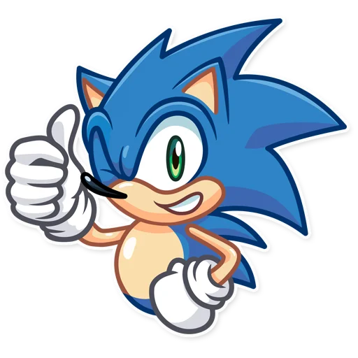 Стикер 3 из набора «Sonic»