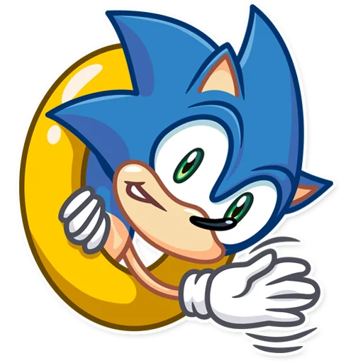 Стикер 5 из набора «Sonic»