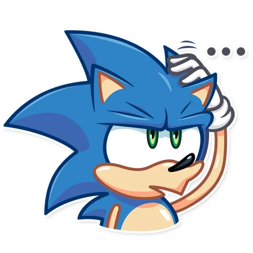 Стикер 6 из набора «Sonic»