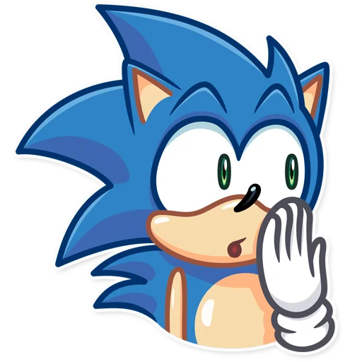 Стикер 10 из набора «Sonic»