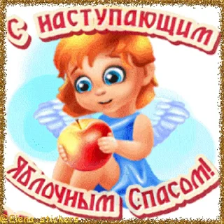 Стикер 17 из набора «Спасы августа @Elena_stickers»