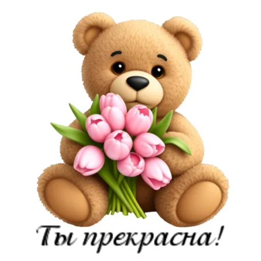 Стикер 8 из набора «С 8 марта! @deva_alexandra»