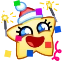 Стикер 7 из набора «Star Emoji (@TgSticker)»
