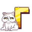 Стикер 4 из набора «Стикерный алфавит ВК @stickers_vk»
