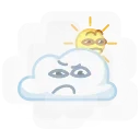 Стикер 11 из набора «Sun and Cloud»