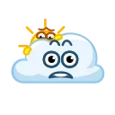 Стикер 5 из набора «Sun and Cloud»