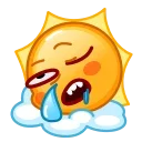 Стикер 13 из набора «Sun Emoji - @TgSticker»