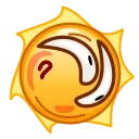 Стикер 16 из набора «Sun Emoji - @TgSticker»