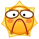 Стикер 20 из набора «Sun Emoji - @TgSticker»