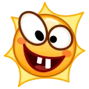 Стикер 3 из набора «Sun Emoji - @TgSticker»