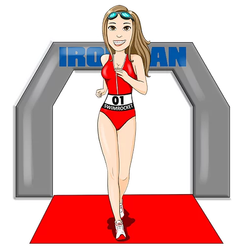 Стикер 6 из набора «swimgirl»