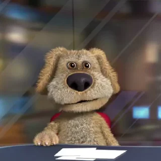 Стикер 16 из набора «Talking Ben»