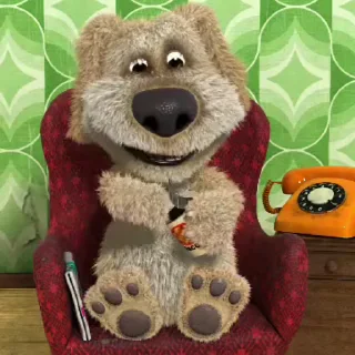 Стикер 9 из набора «Talking Ben»