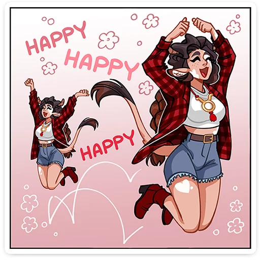 Стикер 13 из набора «Таура @TgSticker»