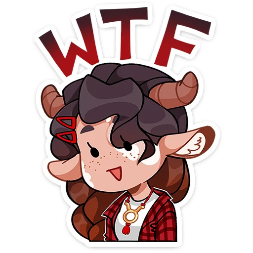 Стикер 17 из набора «Таура @TgSticker»