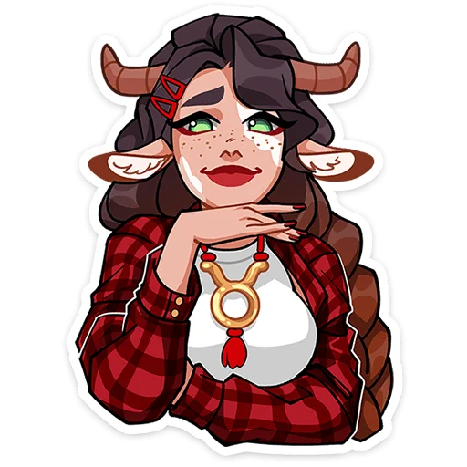Стикер 10 из набора «Таура @TgSticker»