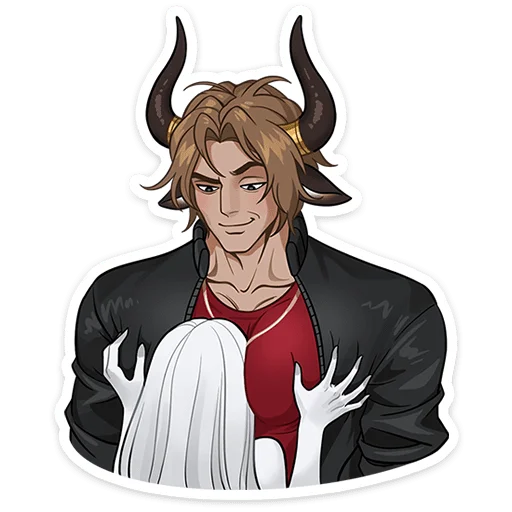 Стикер 16 из набора «Таурон от @TgSticker»