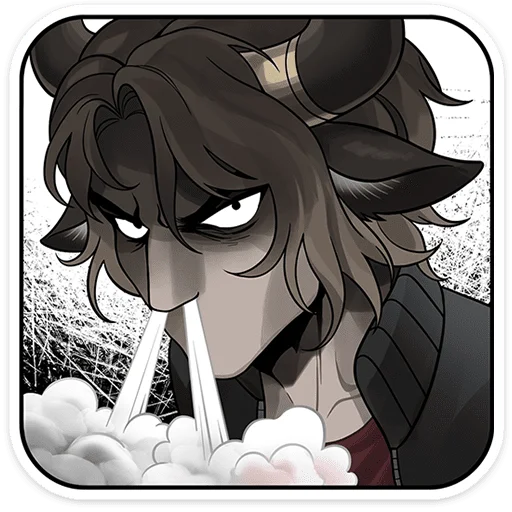 Стикер 8 из набора «Таурон от @TgSticker»
