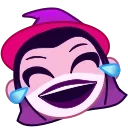 Стикер 1 из набора «The Witch Emoji • @TgSticker»