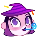 Стикер 13 из набора «The Witch Emoji • @TgSticker»