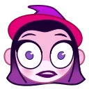 Стикер 16 из набора «The Witch Emoji • @TgSticker»