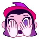 Стикер 18 из набора «The Witch Emoji • @TgSticker»