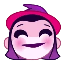 Стикер 4 из набора «The Witch Emoji • @TgSticker»
