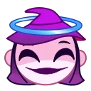 Стикер 5 из набора «The Witch Emoji • @TgSticker»