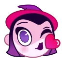 Стикер 7 из набора «The Witch Emoji • @TgSticker»